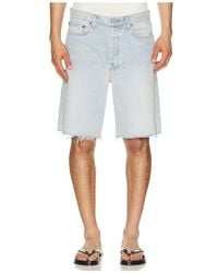 Agolde - Anson Short En Color Azul Talla (También En 30, 31, 32, 33, 36) - Lyst