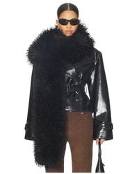 Lamarque - Haris Faux Fur Scarf - Lyst