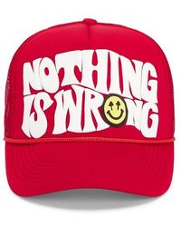Happy Caps - Nothing Is Wrong Trucker Hat - Lyst