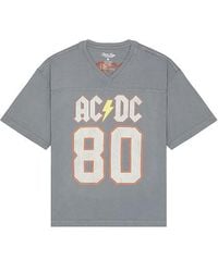 Junk Food - Camiseta Acdc En Color Azul Talla (También En S/M) - Lyst