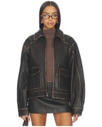 Mimchik - Pint Leather Jacket - Lyst