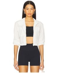WellBeing + BeingWell - Aspyn Cropped Jacket - Lyst