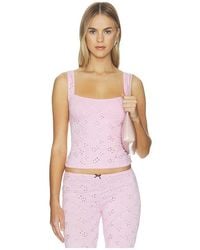 Free People - Full Bloom Eyelet Cami - Lyst