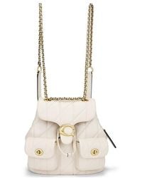 COACH - Quilted Leather Tabby Backpack - Lyst