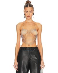 8 Other Reasons - X Revolve Chain Halter Top - Lyst