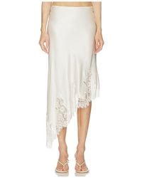 SRG - Romy Silk Skirt - Lyst