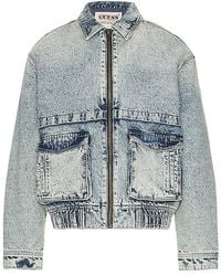 Guess - Vintage Denim Jacket - Lyst