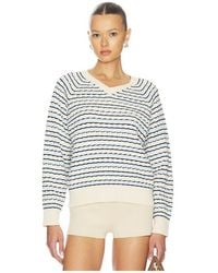 Frankie's Bikinis - Piper Cable Knit Sweater - Lyst