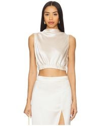 NonChalant Label - Reese Crop Top - Lyst