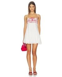 Frankie's Bikinis - Imani Cotton Mini Dress - Lyst