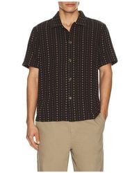 Rhythm - Camisa Dakota En Color Azul Marino Talla (También En M, S, Xl/1X) - Lyst