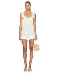 Free People - X Intimately Fp Wish Me Luck Romper - Lyst