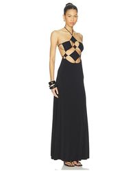 Leslie Amon Dream Crochet Dress in Orange | Lyst