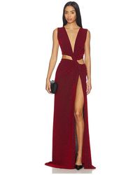 Sid Neigum - ROBE en Burgundy - Lyst