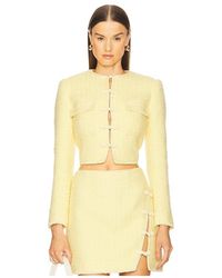 SAU LEE - Abbie Tweed Jacket - Lyst