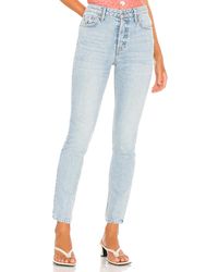 LPA X GRLFRND Amaris Jean. Size 28, 29. - Blau