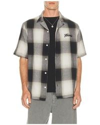 AllSaints - Fade Out Short Sleeve Shirt - Lyst