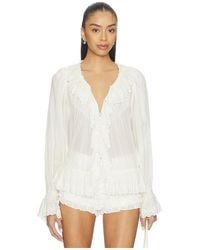LoveShackFancy - Avee Top - Lyst