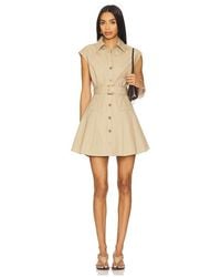 Sans Faff - Audley Trench Mini Dress - Lyst
