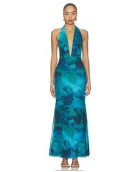 MORE TO COME - Lailah Halter Maxi Dress - Lyst