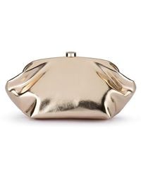 OLGA BERG - Tally Metallic Clutch - Lyst