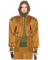Helsa - The Satin Puff ボンバー - Lyst