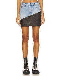 Blank NYC - Denim Mini Skirt - Lyst