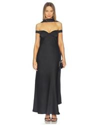 Runaway the Label - Raphaella Off Shoulder Maxi Dress - Lyst