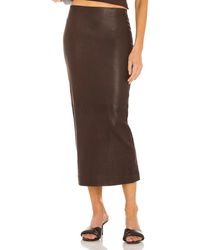 SPRWMN Tube Skirt - Brown