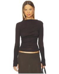 Enza Costa - Cashmere Twist Top - Lyst