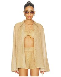 Oséree - Lumiere Sleeves Shirt - Lyst