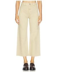 Pistola - Penny Crop High Rise Wide Leg Jeans - Lyst