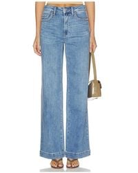 PAIGE - Anessa Braided Pocket Edge Jeans - Lyst