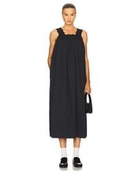 Helsa - Kleid Midi Dress With Lace - Lyst