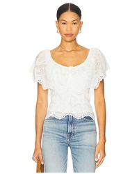 Tularosa - Sofiya Top En Color Blanco Talla (También En M, S, Xl, Xs, Xxs) - Lyst