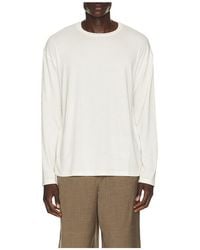 LE17SEPTEMBRE - Wool Blend Long Sleeve Tee Shirt - Lyst