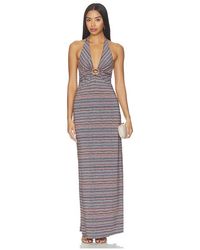 AFRM - Huston Shiny Knit Dress - Lyst
