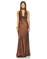 Stone Cold Fox - ROBE DE SOIRÉE AMELIA en Brown - Lyst