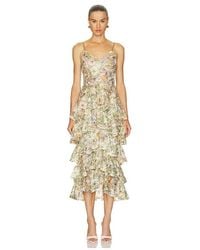Nadine Merabi - Saffron Floral Dress - Lyst