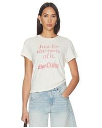 RE/DONE - Classic Tee Diet Coke - Lyst