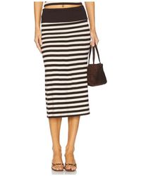 Frankie's Bikinis - X Bella Hadid Tucker Midi Skirt - Lyst