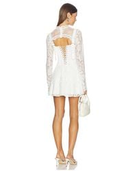 OW Collection - Nori Corset Mini Dress - Lyst