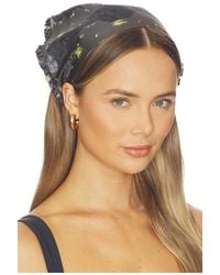 Ganni - Silk Head Scarf - Lyst