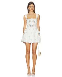 Show Me Your Mumu - Vestido Demi En Color Ivory Talla (También En M, S, Xs) - Lyst