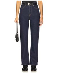 EB DENIM - High Rise Straight Jean - Lyst