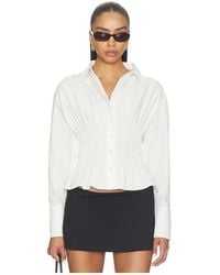 ALL THE WAYS - Tiffani Button Up Top - Lyst