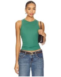 Veronica Beard - Camiseta Corta Sin Mangas Jordyn En Color Verde Talla (También En S, Xl, Xs) - Lyst
