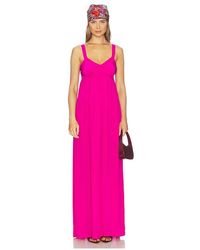 Essentiel Antwerp - Jacobean Maxi Babydoll Dress - Lyst
