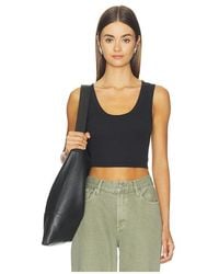 FAVORITE DAUGHTER - The Cutting It Close Crop Tank - Lyst