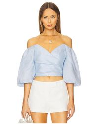 Bardot - Eva Linen Top - Lyst